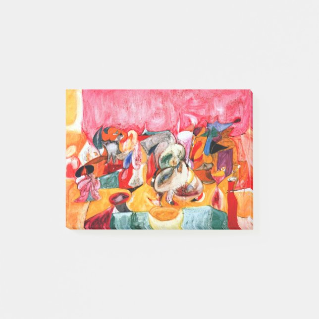 Arshile Gorky Scent of Apricots Post-it Block (Framsida)