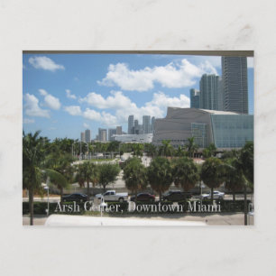 Arsht Center, Miami-postkort i centrala staden Vykort