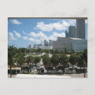 Arsht Center, Miami-postkort i centrala staden Vykort