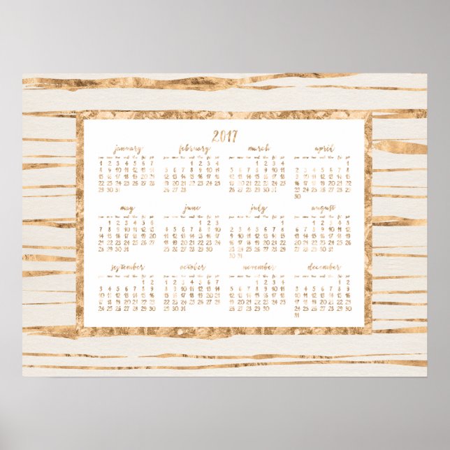 Årskalender 2017 Poster (Framsidan)