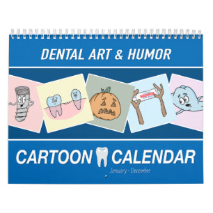 Årskalender för tandkonst och Humor Kalender