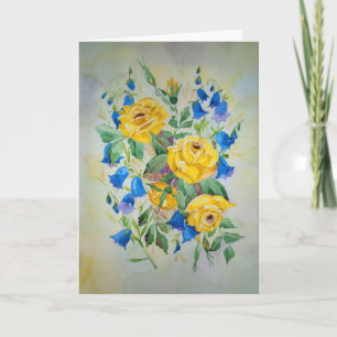 Årskort med kärlek dikt inuti kort