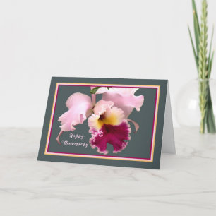 Årskort med Phalaenopsis Orchid Kort