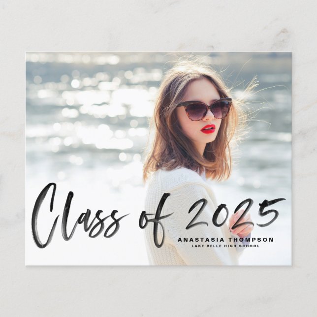Årskull 2025 Bokstavsgradueringsannonsering (Framsida)