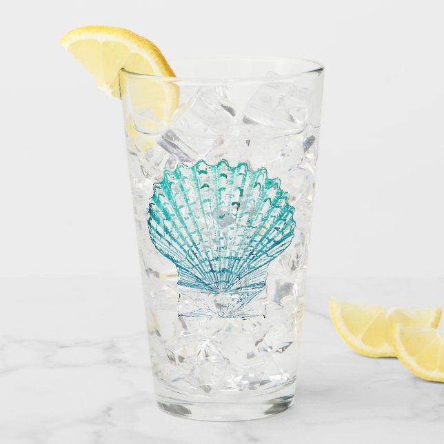 årskurs för sjöjungfru av chic av kustblått vatten glaskopp (Framsida Ice)