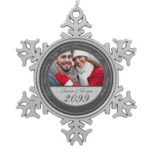 Årsspecifikt Annivesary Photo Silver Bröllop