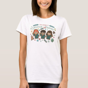 Årstiden är sötare med vänner t shirt