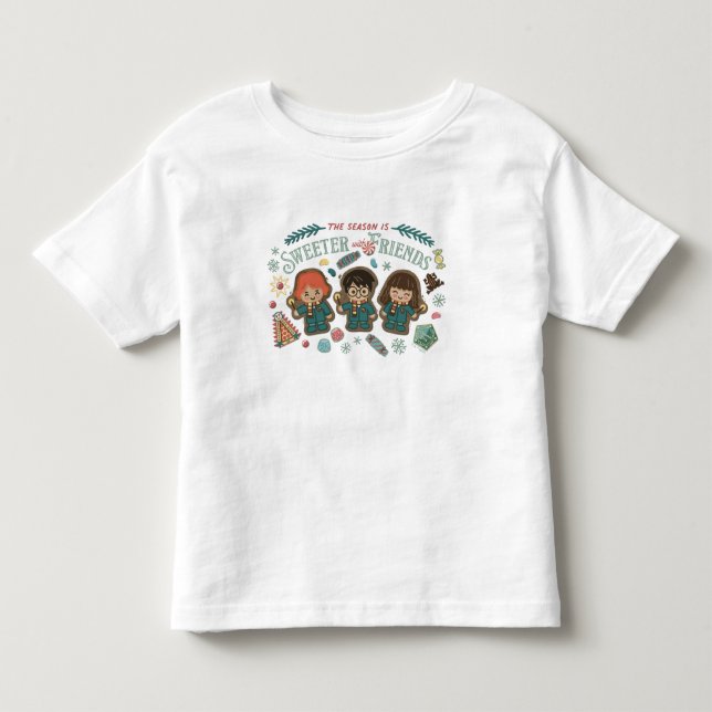 Årstiden är sötare med vänner t shirt (Framsida)