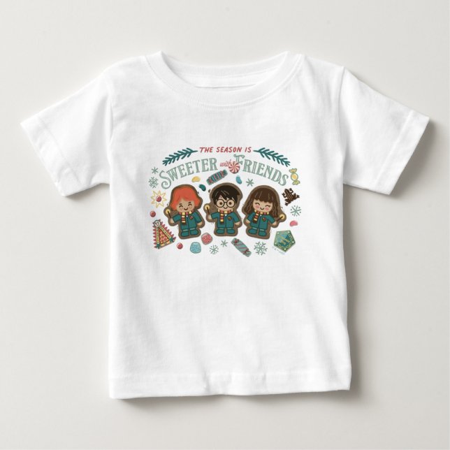 Årstiden är sötare med vänner t shirt (Framsida)