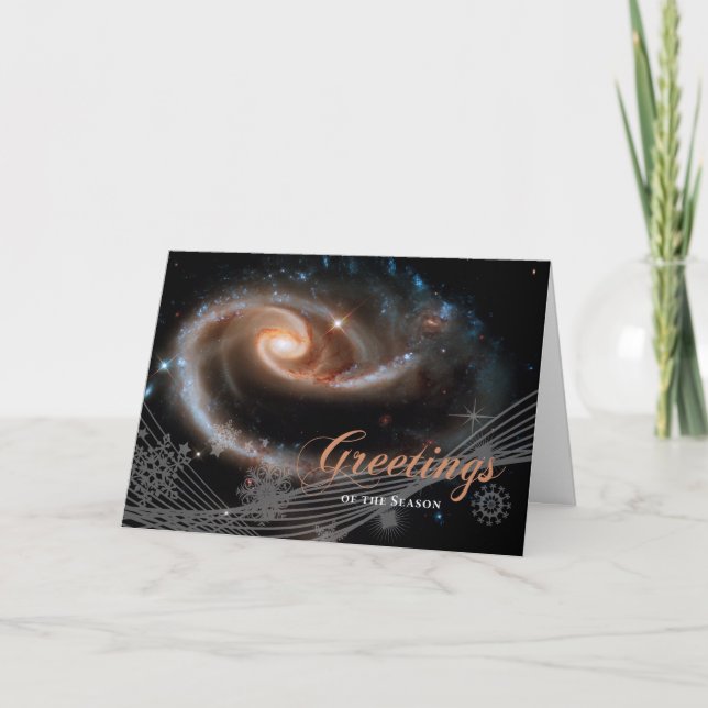 Årstidens hälsningar - Hubble-rymdteleskopet Kort (Framsida)