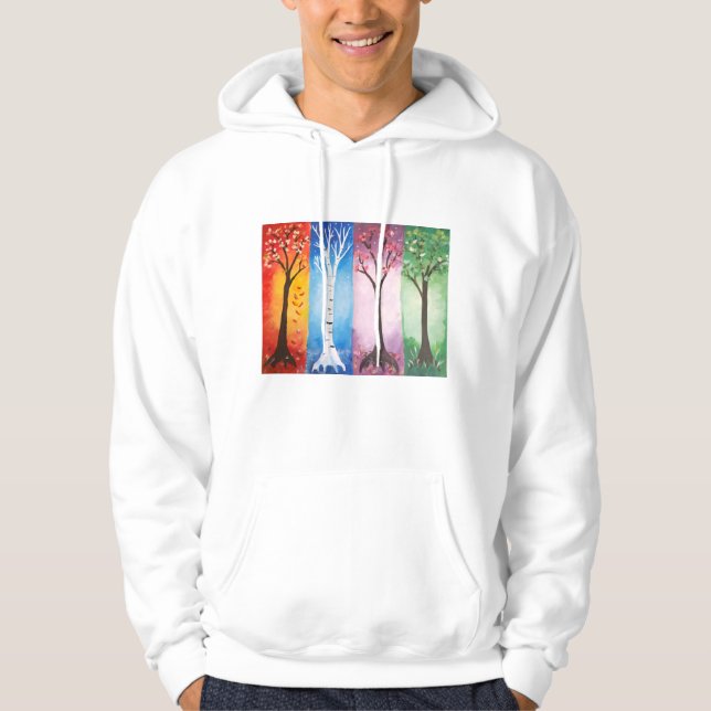 Årstider Hoodie (Framsida)
