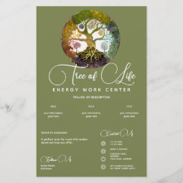 Årstider | Livets Träd Flygblad