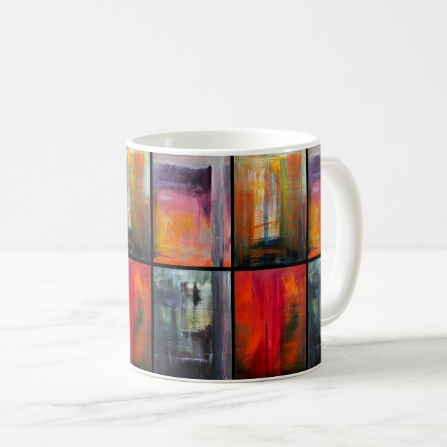 Årstider Målning av Alfred Fox Kaffemugg (Framsida höger)