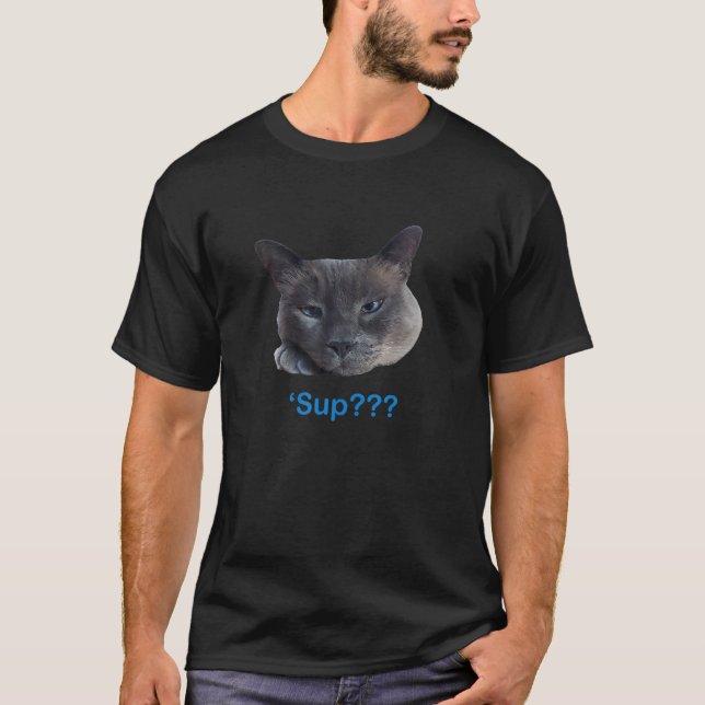 Art4simon Blue-Point Siamese? Katt T Shirt (Framsida)