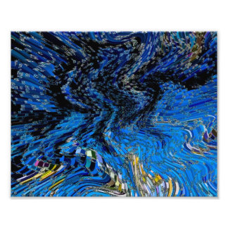 Art Abstrakt 3D Fototryck