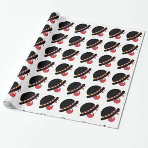 Art Abstrakt Clown Birthday Presentpapper
