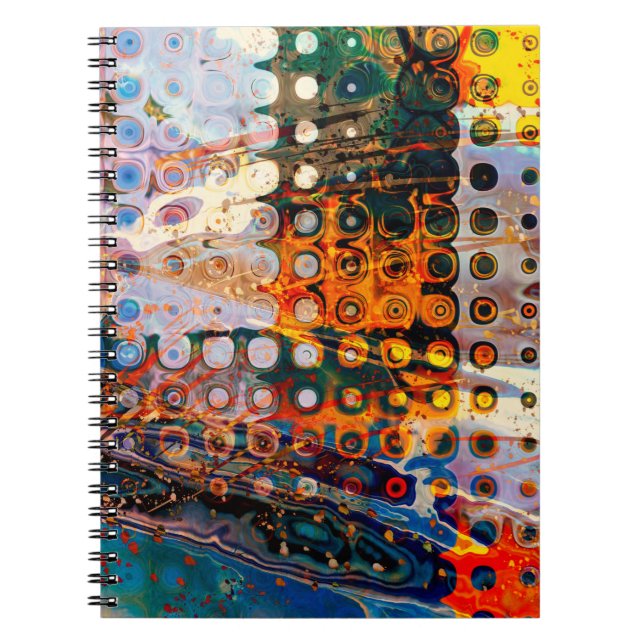 Art abstrakt grunge struktur background art, struk anteckningsbok (Framsidan)