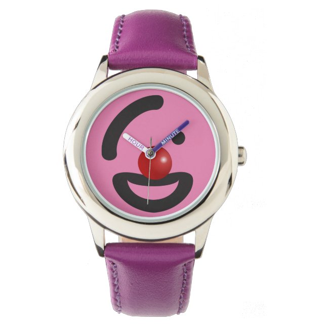 Art Abstrakt Kids Clown Armbandsur (Framsida)