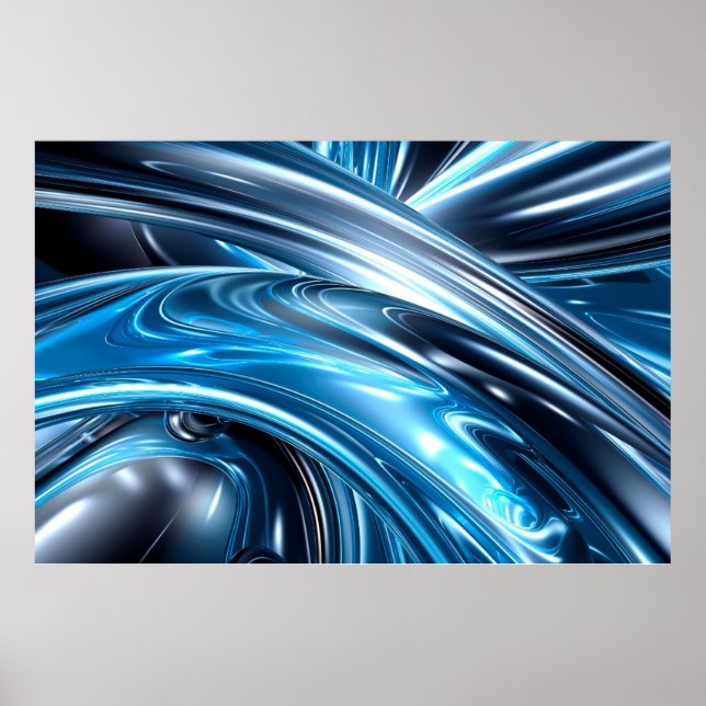 Art Abstrakt nr 2 Poster (Framsidan)