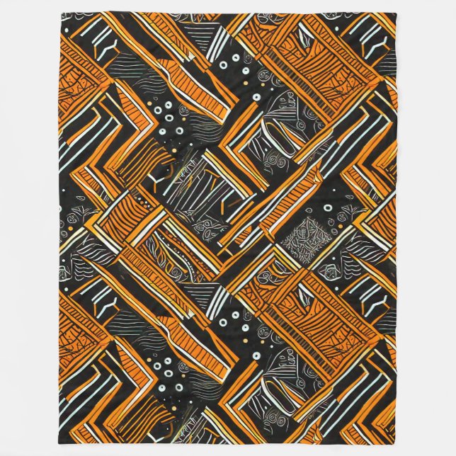 art africain fleecefilt (Framsidan)