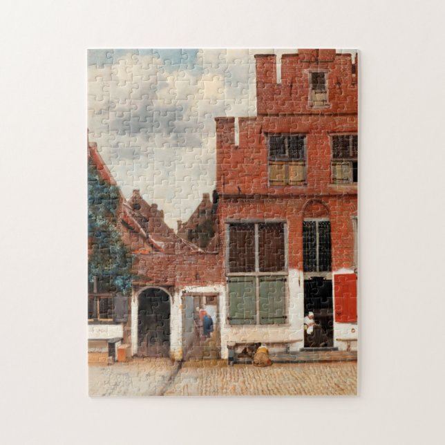 Art Älskare ger ut Little Street Vermeer Pussel (Vertikal)