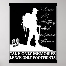 Art Älskare Hiking-inspirationsoffert Poster