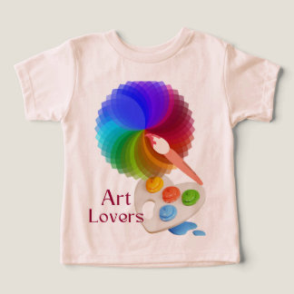 Art älskare småbarn-skjorta t shirt