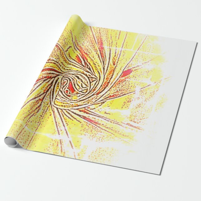 ART AND DESIGN STIL GIFT WRAP PAPER PRESENTPAPPER (Utrullad)