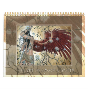 Art Angela Sasser - serie I - Fantasy Calendar Kalender