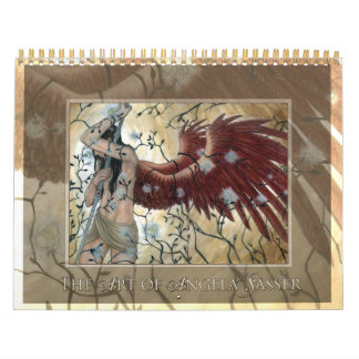 Art Angela Sasser - serie I - Fantasy Calendar Kalender