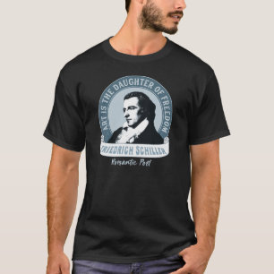 Art är Dotter till Frihetspartiet Romantic Poet T Shirt