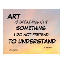 ART ÄR EN BREATHING OUT COLLECTOR-UTSKRIFT