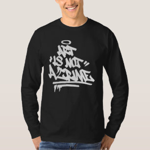 Art är inte en brottsling, graffiti Street Handsty T Shirt