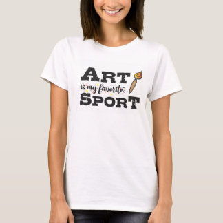 Art är min Fav Sport T Shirt