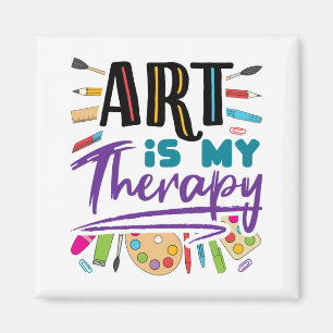 Art är min terapeutiska konstnärliga konst magnet