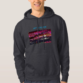 Art är passion by, JP's Artsy Ware Hoodie