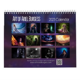 Art av Ariel Burgess 2023-kalender Kalender