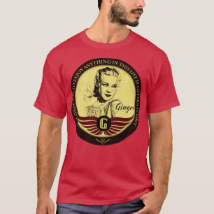 Art av Cinema Ginger Rogers T Shirt
