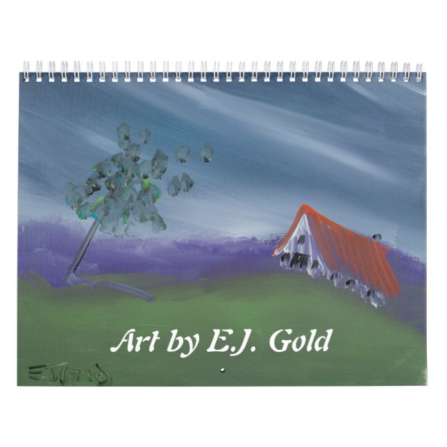 Art av E.J. Guld Kalender (Omslag)