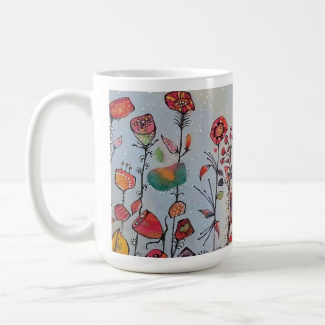 Art av Laurie Bell Kaffemugg (Vänster)