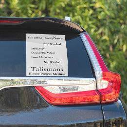 Art_AwayNowe Talismans V4-fraser Klistermärken
