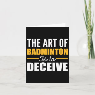 Art Badminton Badminton Player Kort