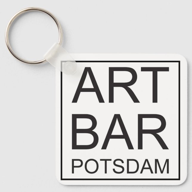 ART & Bar Potsdam Schlüsselanhänger by ARTCommerz Nyckelring (Framsida)