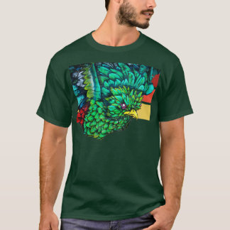 Art Bird Guatemala Birds Souvenir Quetzal 6 T Shirt