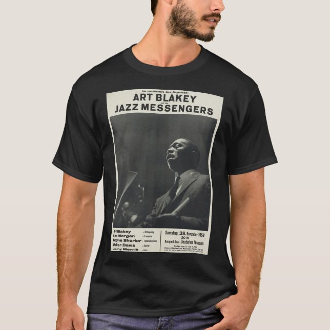 Art Blakey and the Jazz Messengers Essential T-Shi T Shirt (Framsida)