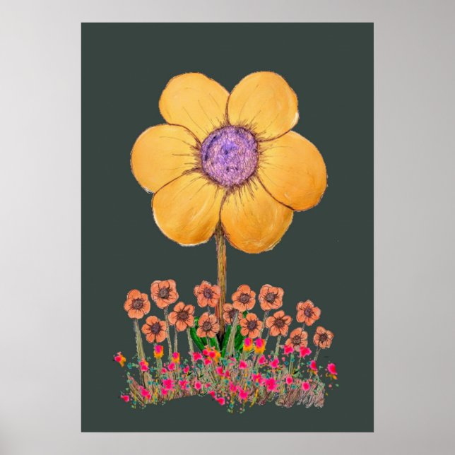 Art-blomma Poster (Framsidan)