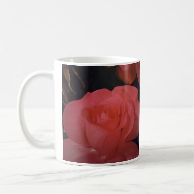 Art-Blommigt Kaffemugg (Vänster)