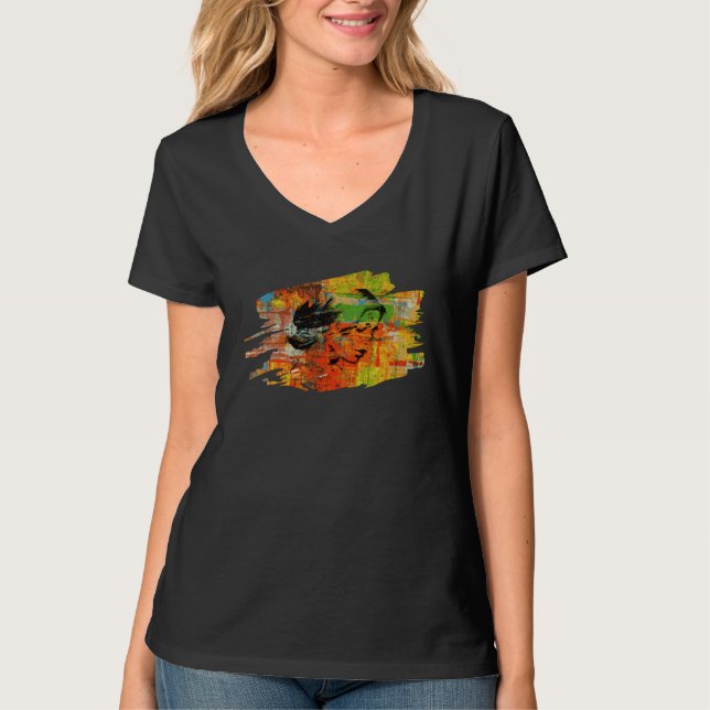 Art brush painting inspiration idea creativity t shirt (Framsida)