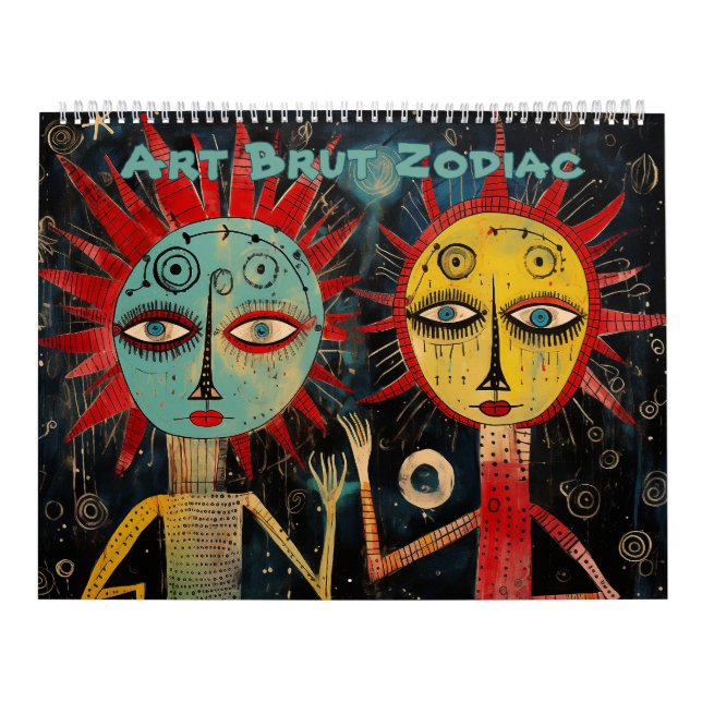 Art Brut Zodiac Calendar Kalender (Omslag)