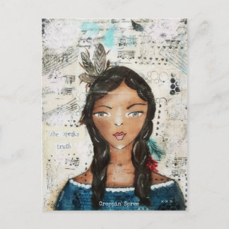 Art by Croppin Spree Vykort